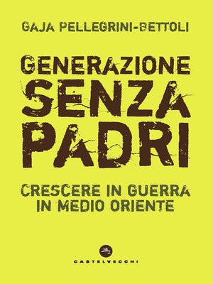 cover image of Generazione senza padri